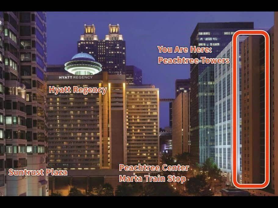 Entire Condo! Downtown! 24 Concierge! Pt9B Atlanta Exterior photo
